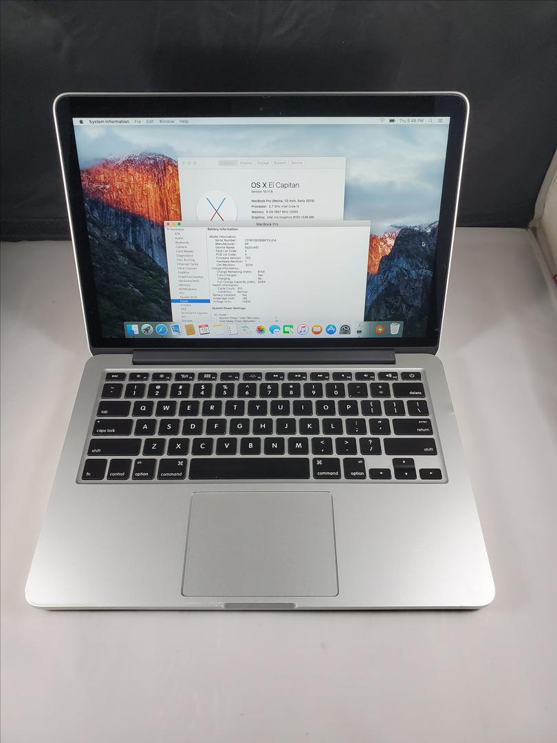 MacBook Pro 2015 (Retina) 13" Silver, 128GB, 8GB LUDB44853 Swappa