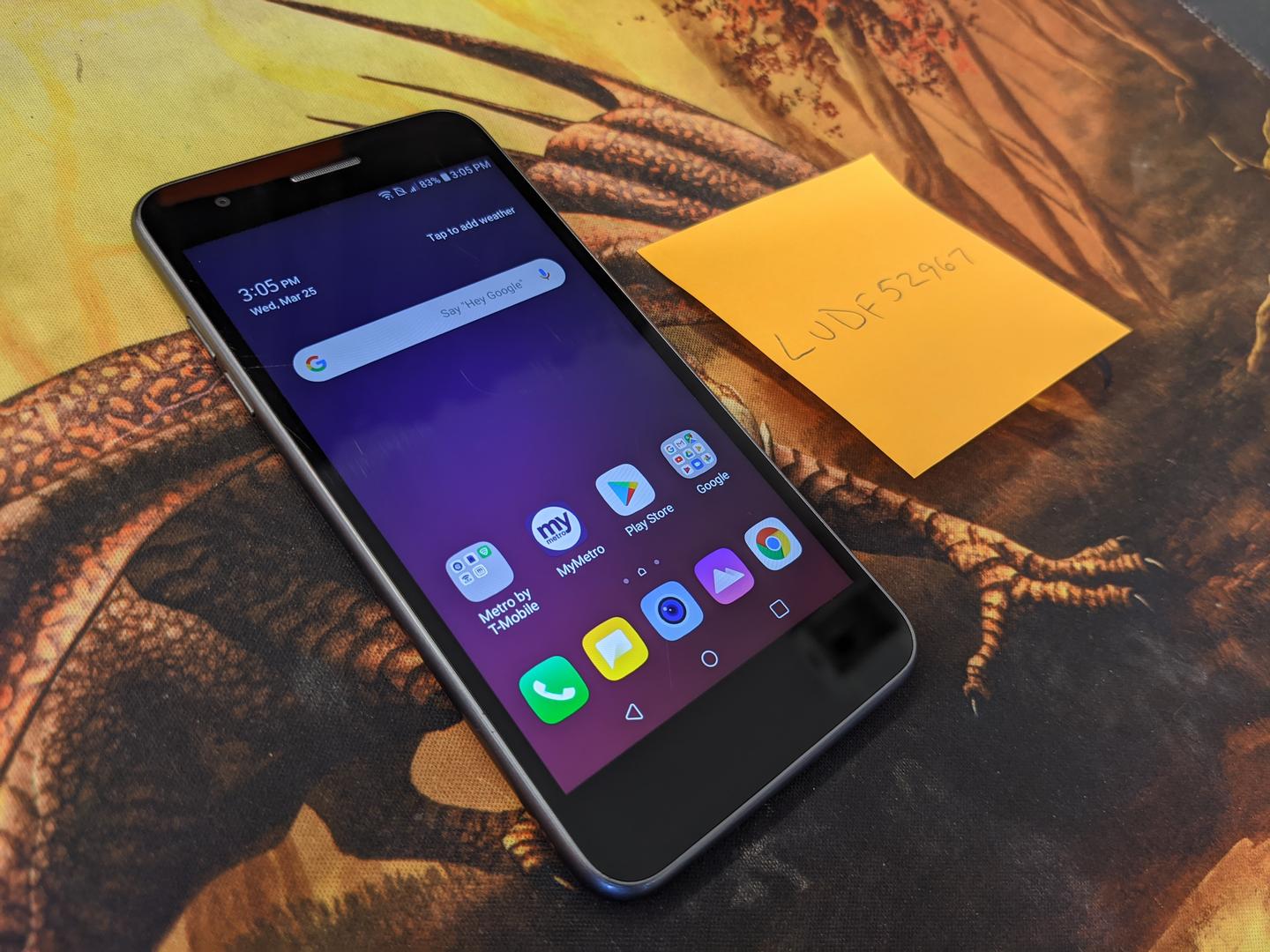 LG Aristo 3 Metro PCS, Gray, 16GB, 2GB LUDF52967 Swappa