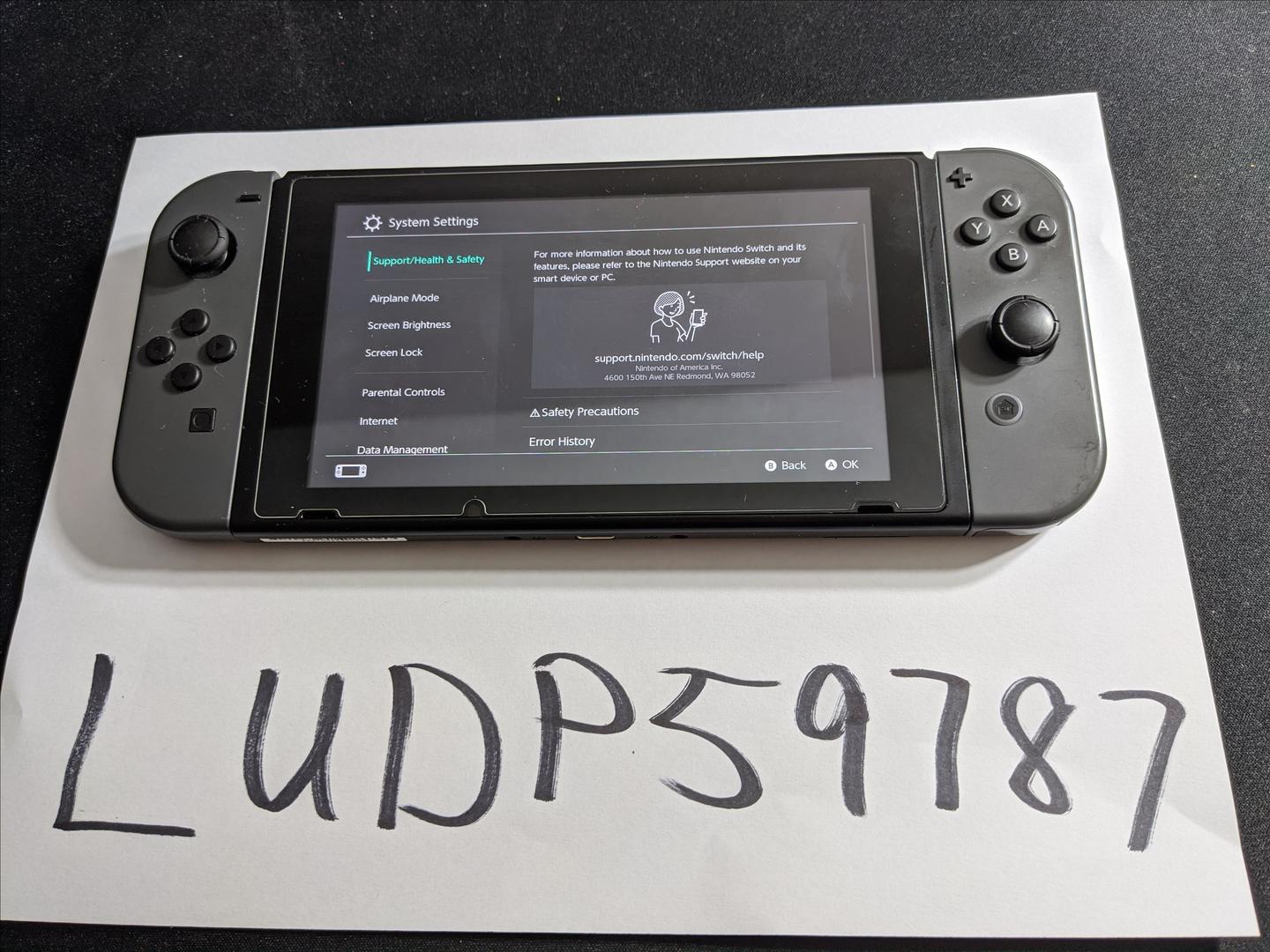 Nintendo Switch Grey, 32GB in Austin LUDP59787 Swappa