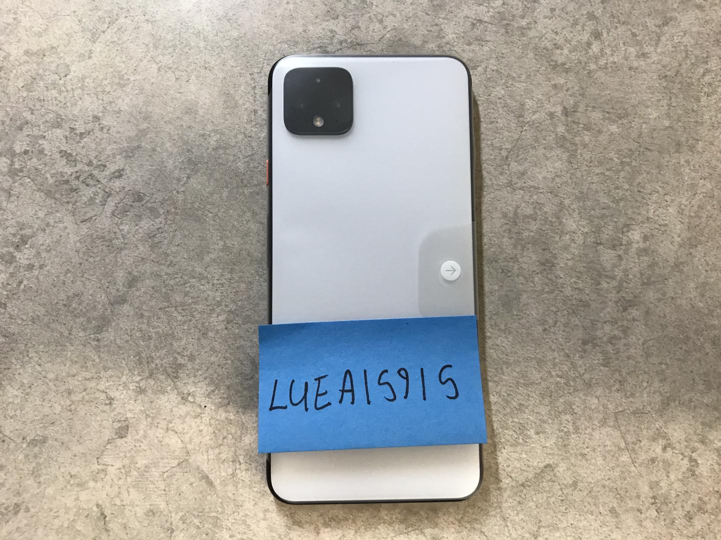 Google Pixel 4 XL Verizon, White, 64GB, 6GB, G020J LUEA15915 Swappa