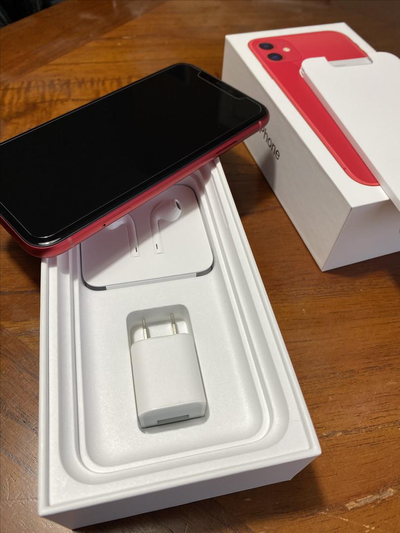 Apple iPhone 11 Verizon, Red, 128GB, A2111 LUEF22811 Swappa