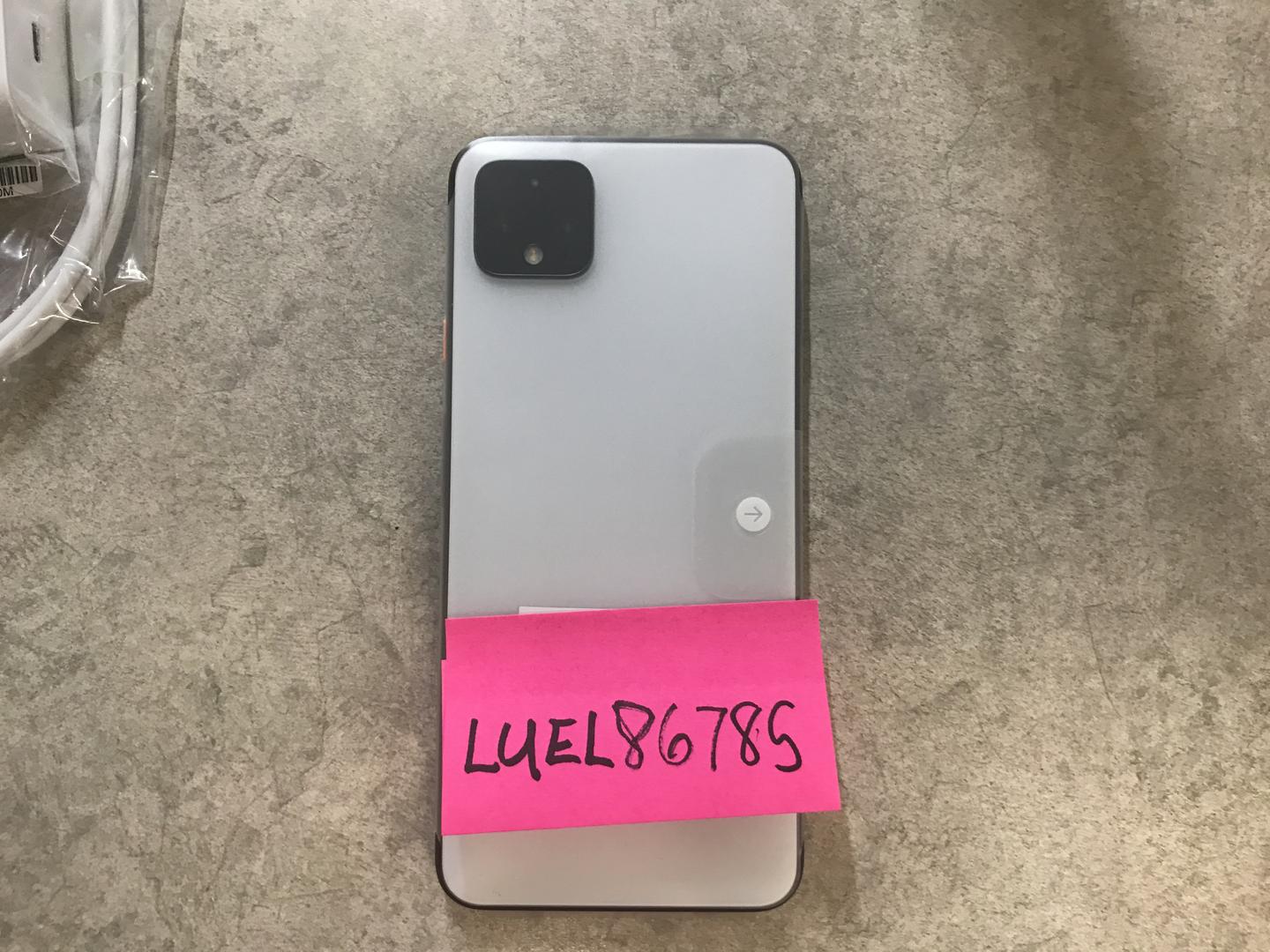 Google Pixel 4 XL Verizon, White, 64GB, 6GB, G020J LUEL86785 Swappa