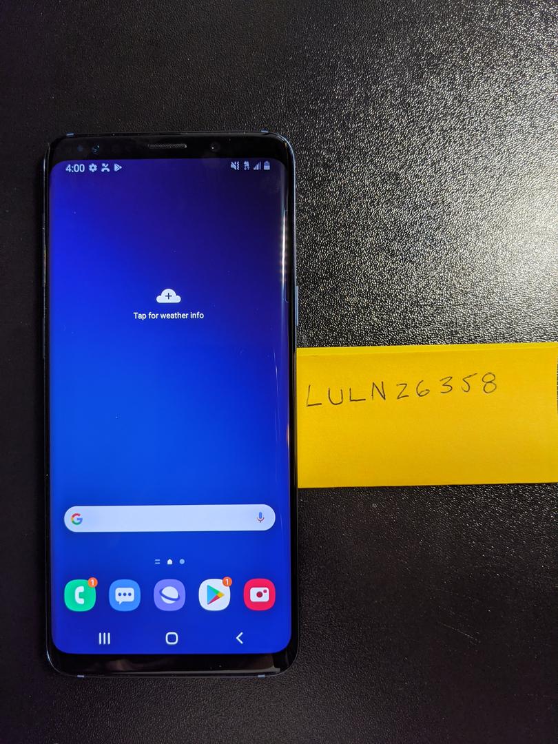 Samsung Galaxy S9 TMobile, Blue, 64GB, SMG960U LULN26358 Swappa