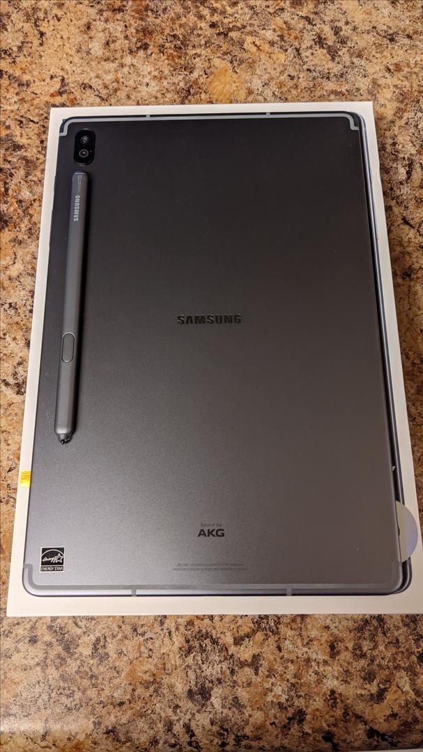 Samsung Galaxy Tab S6 TMobile, Gray, 128GB, 6GB, SMT867U LUNV72603 Swappa