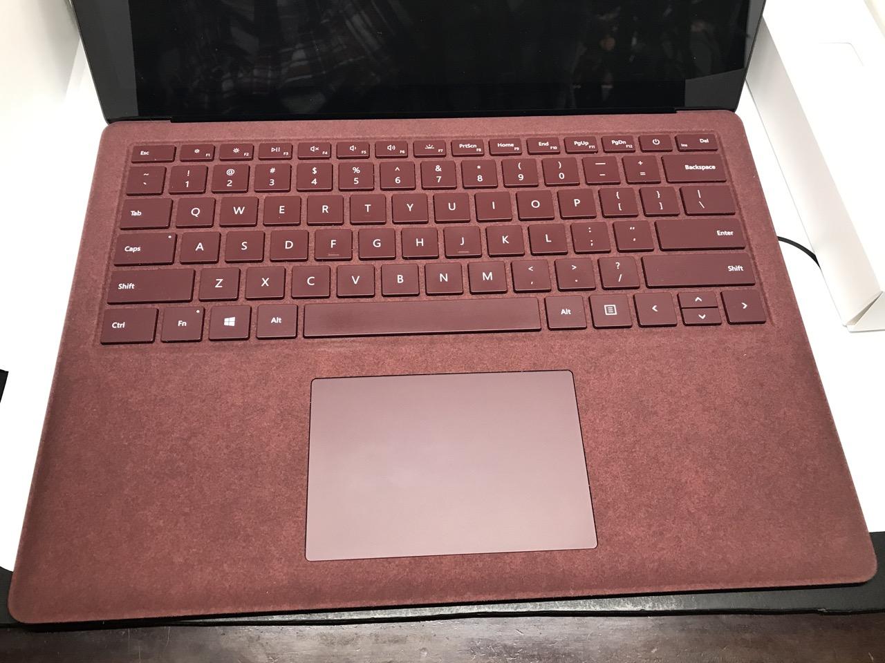 Microsoft Surface Laptop 2 I7, Burgundy, 256GB, 8GB LVAX24499 Swappa