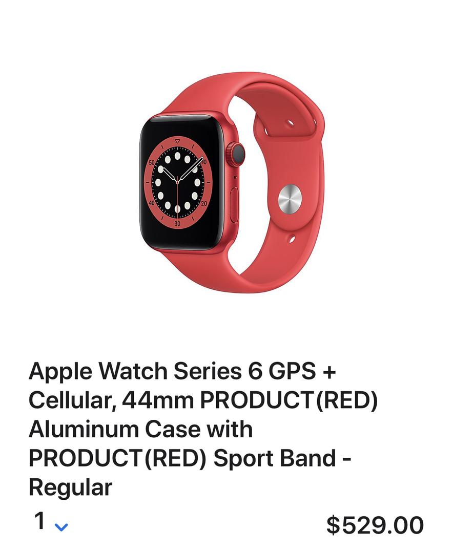 Apple Watch Series 6 44mm (Unlocked) [A2294 - Cellular ...