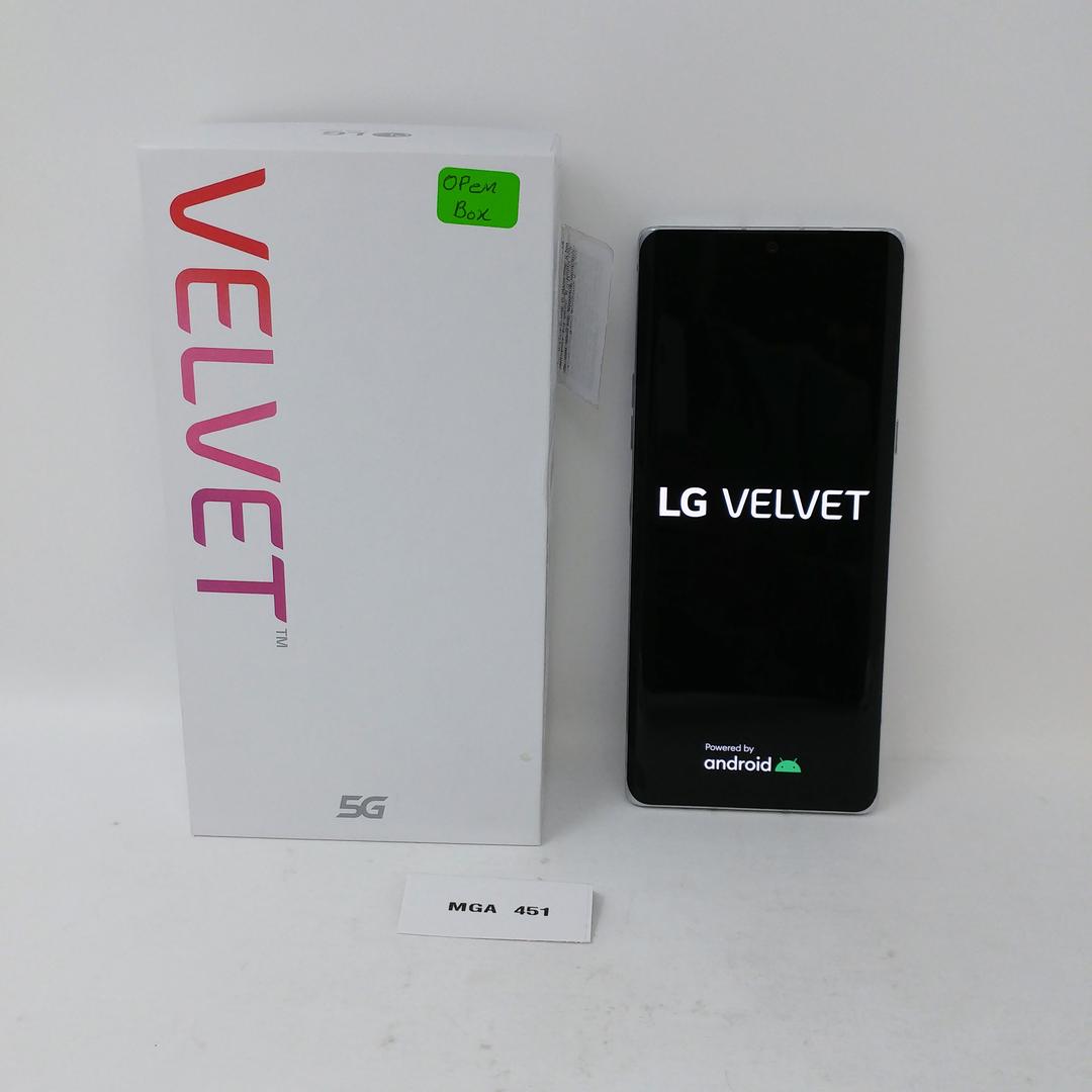 LG Velvet 5G TMobile, White, 128GB, 6GB, LMG900TM LVDV23203 Swappa