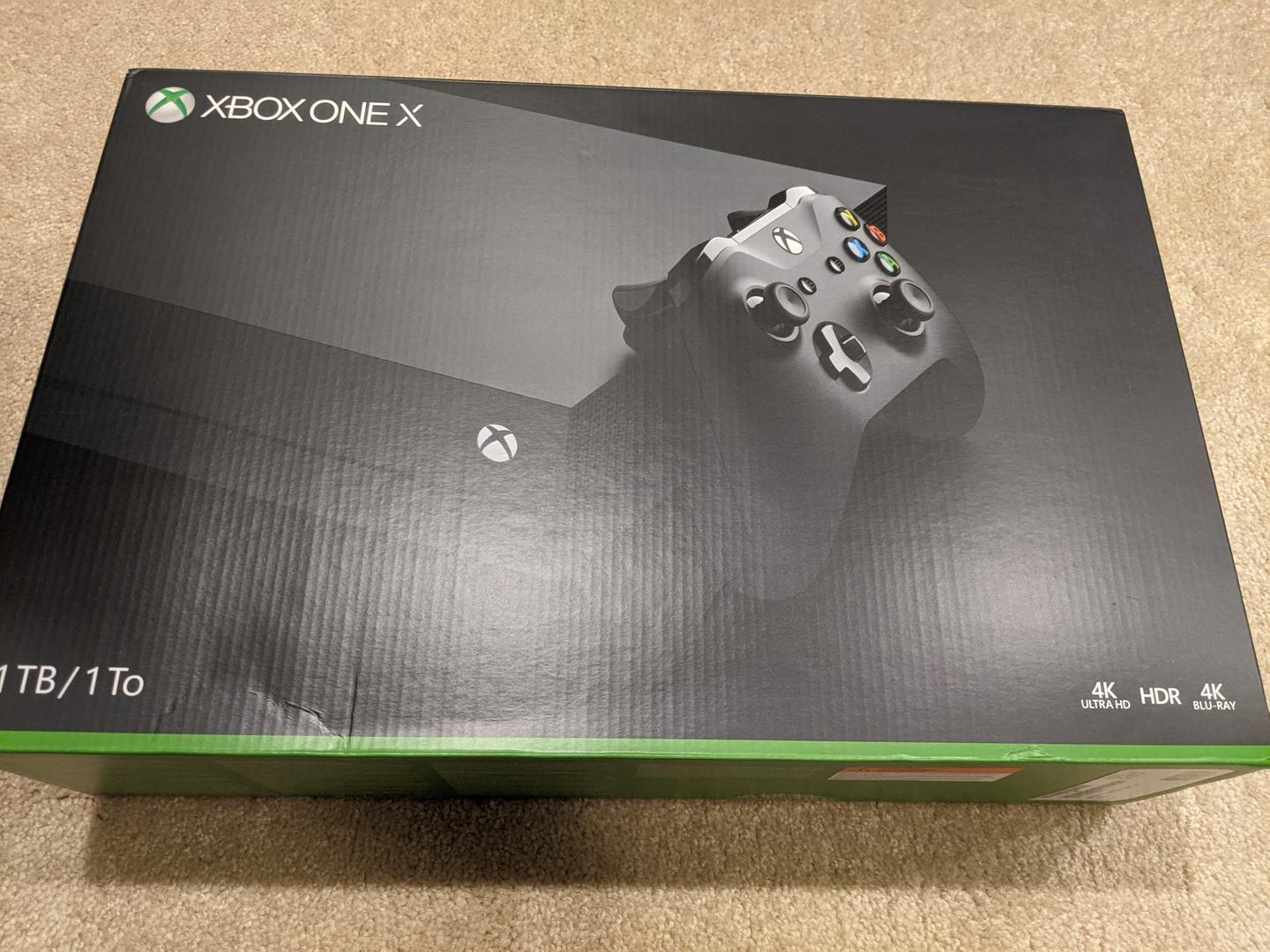 Xbox One X (2017) Black, Standard LVGI95393 Swappa