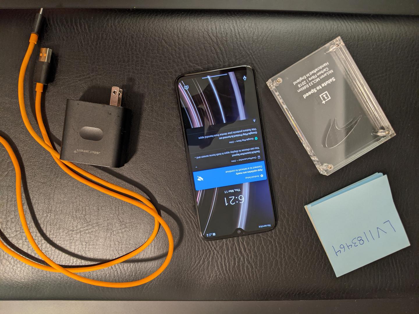 OnePlus 6T (Unlocked) [A6013], McLaren Edition - Gloss Black, 256 GB