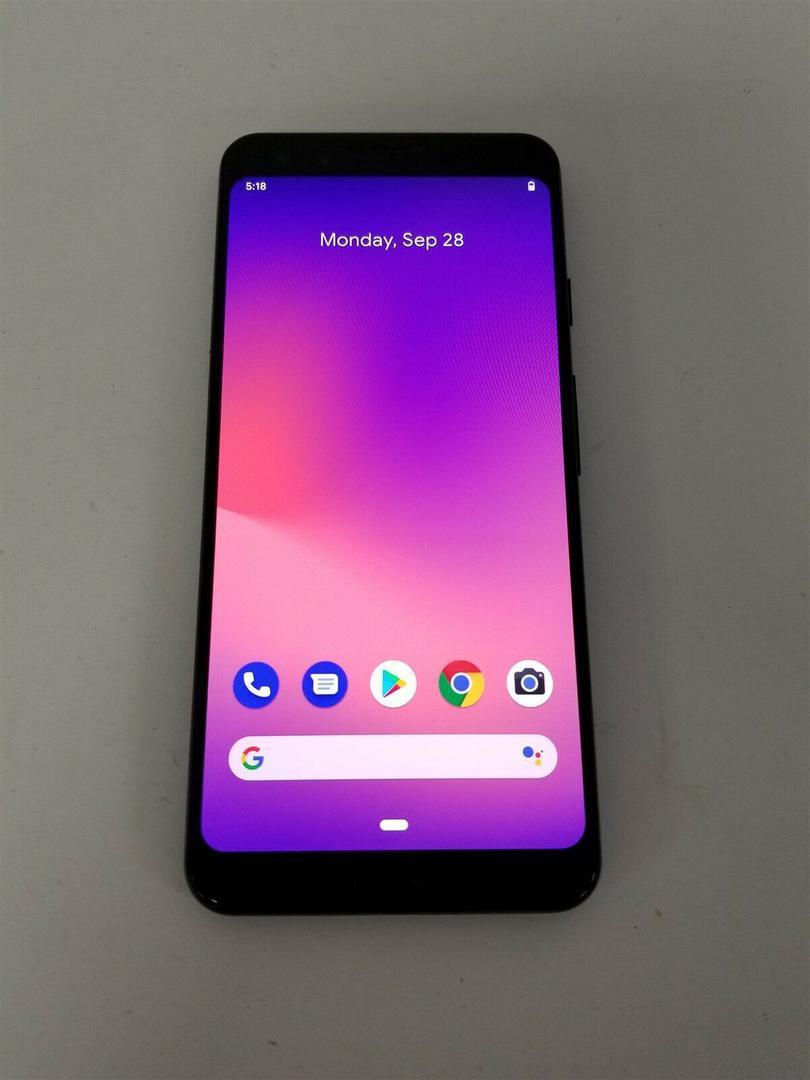 Google Pixel 3, color Black