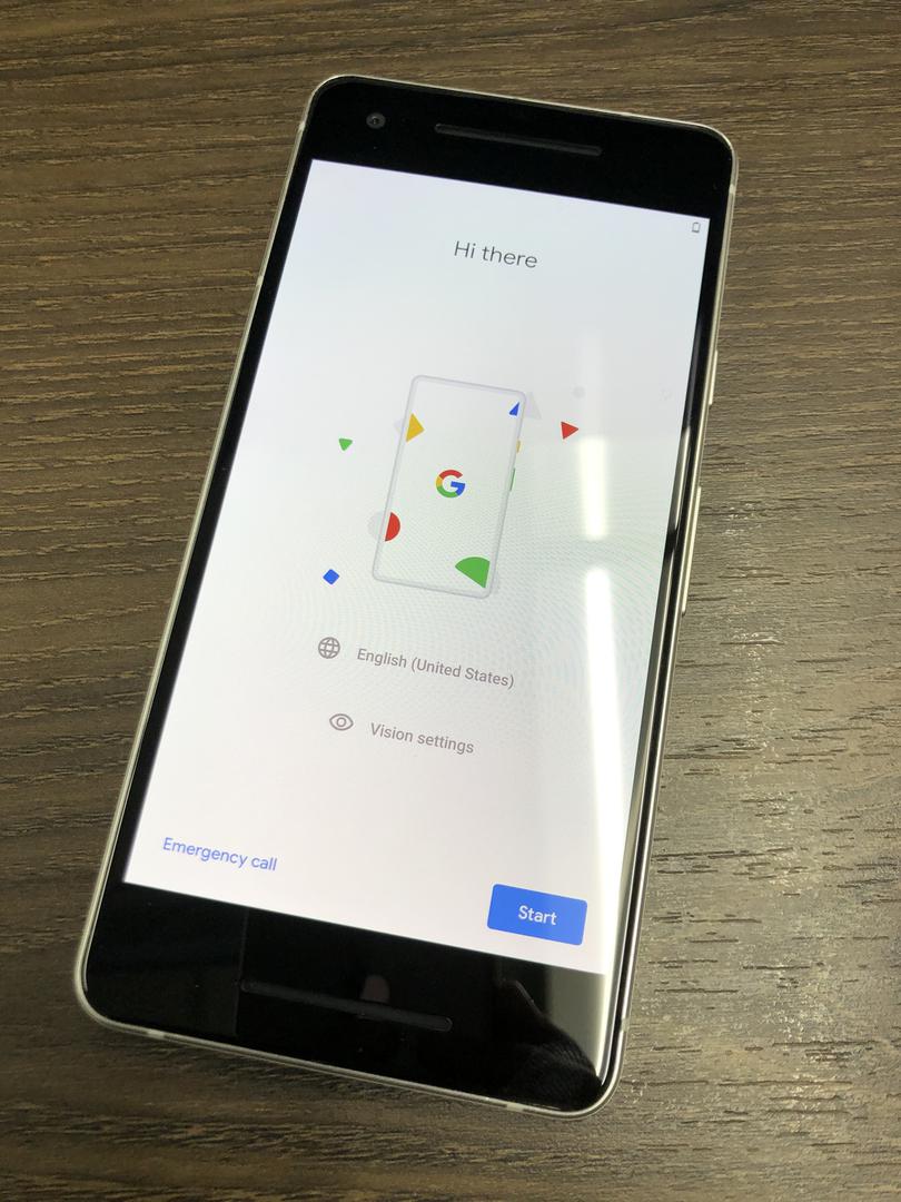 Google Pixel 2, color White