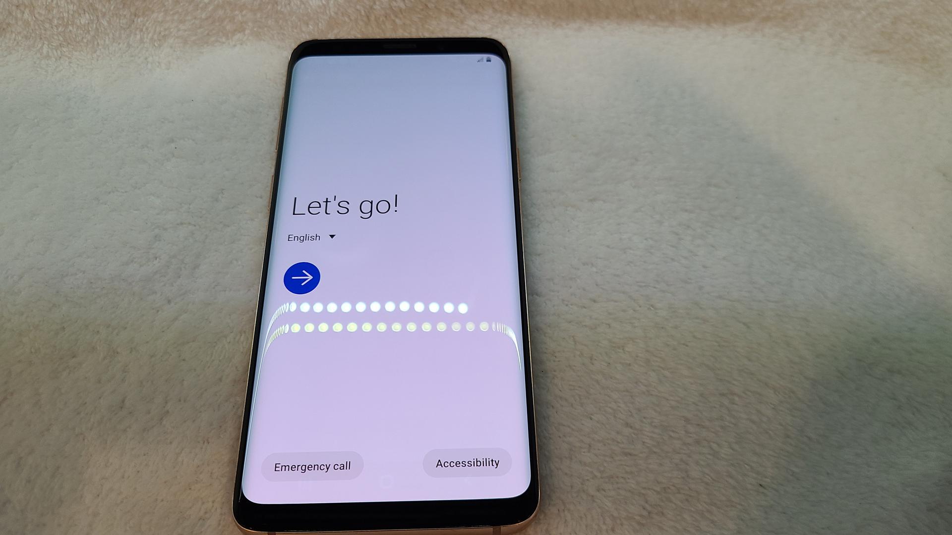 Samsung Galaxy S9, color Gold