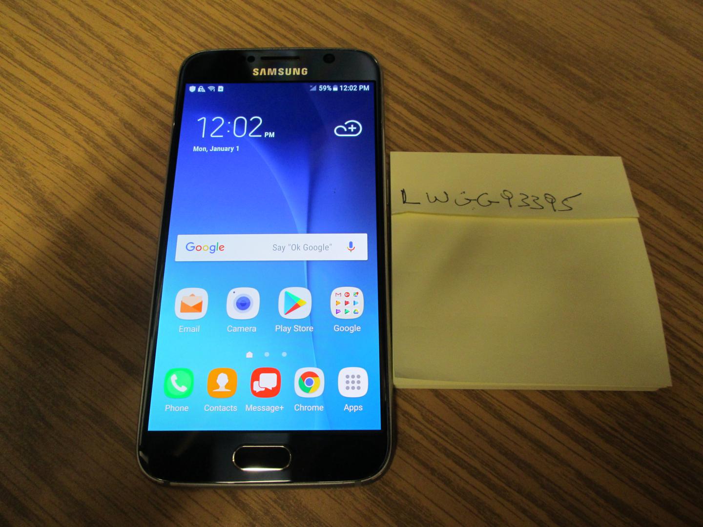 Samsung Galaxy S6, color Black