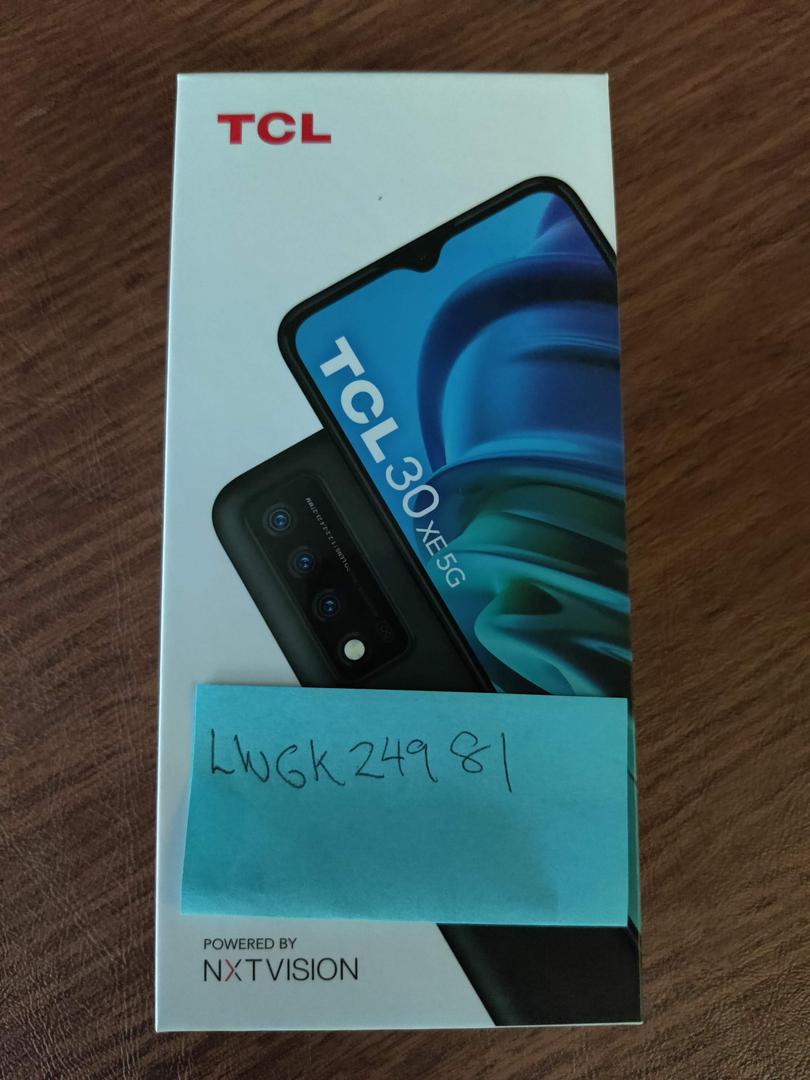 TCL 30 XE 5G, color Black