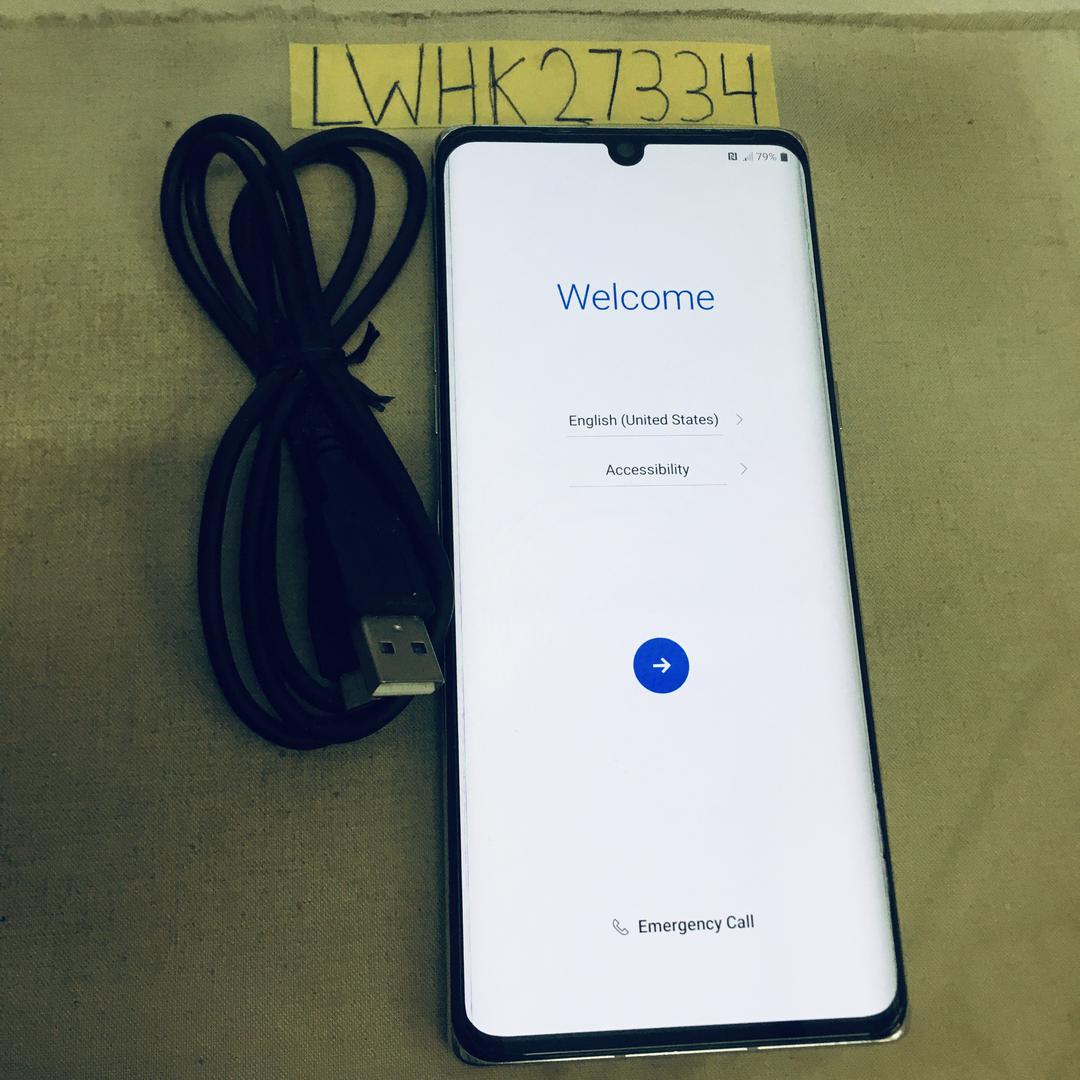 LG Velvet 5G, color White