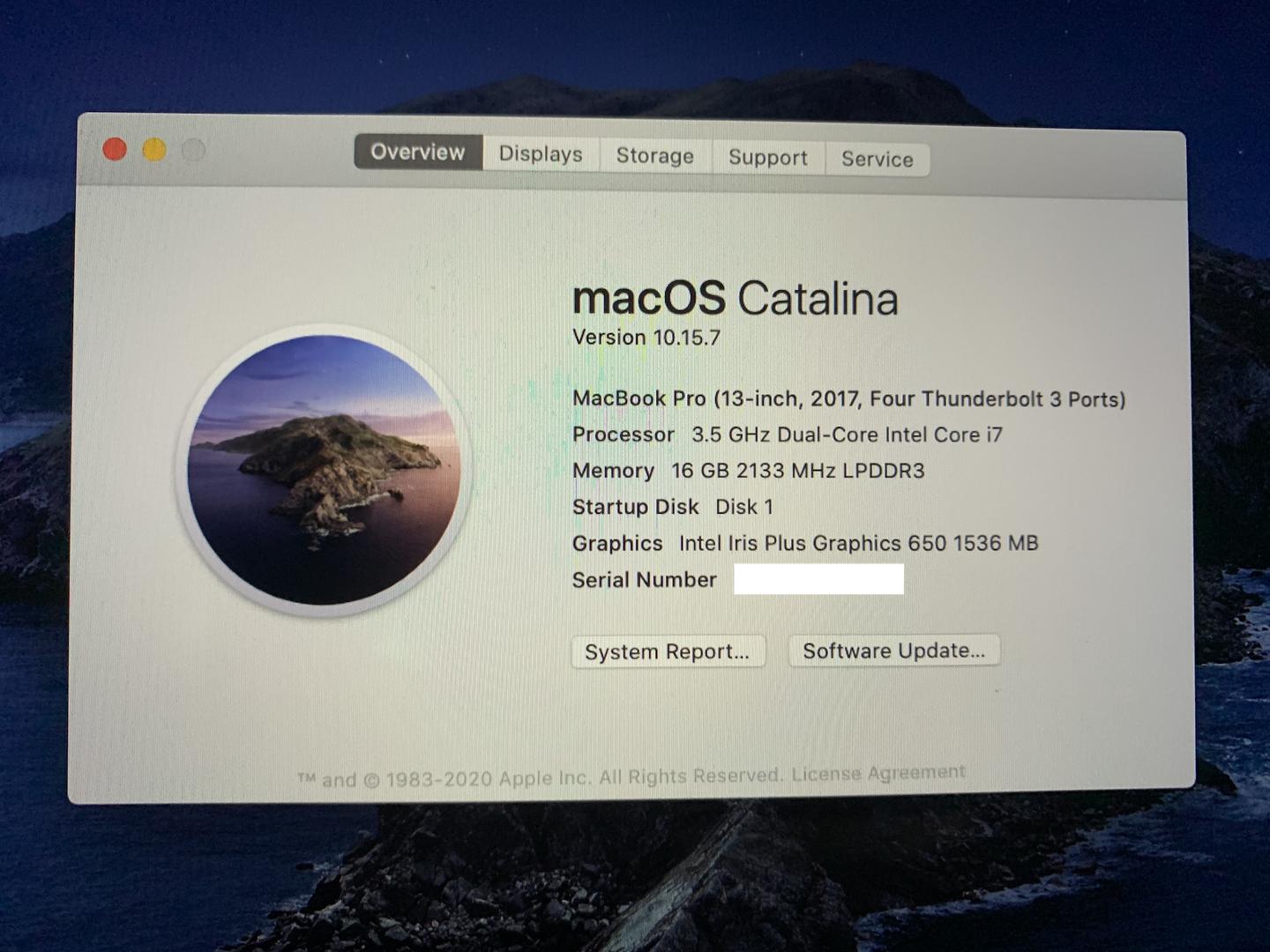 MacBook Pro 2017 (With Touch Bar) - 13", color Gray