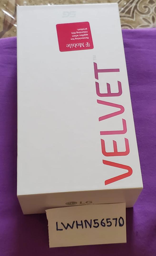 LG Velvet 5G, color Gray