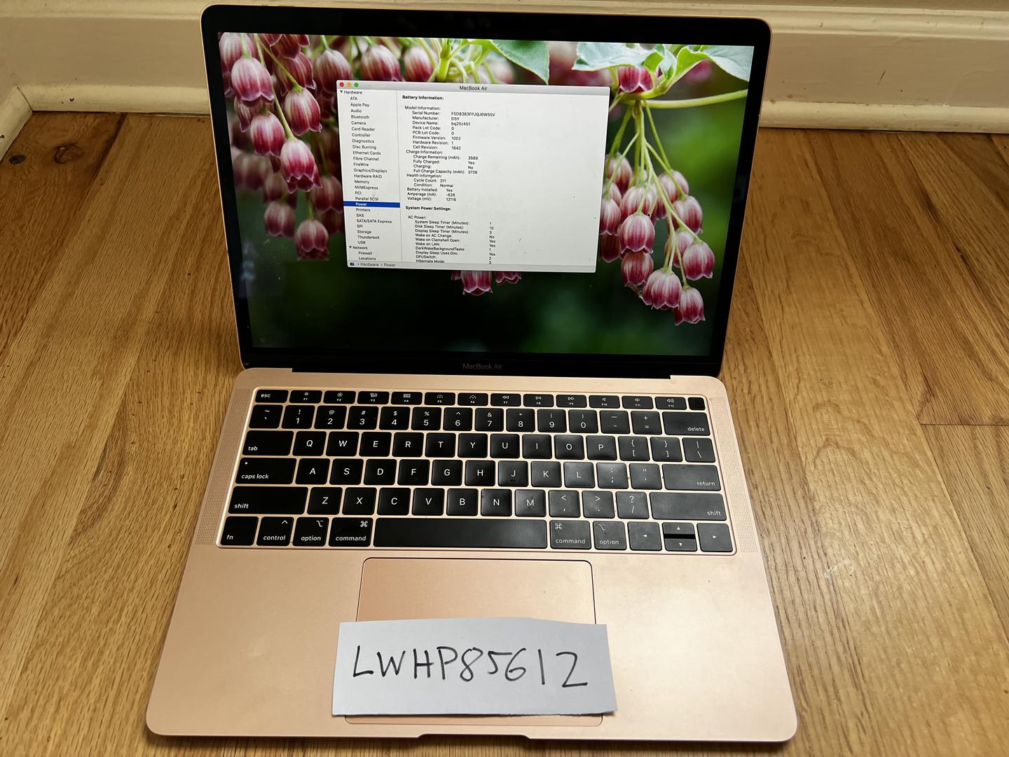 MacBook Air 2018 - 13", color Gold