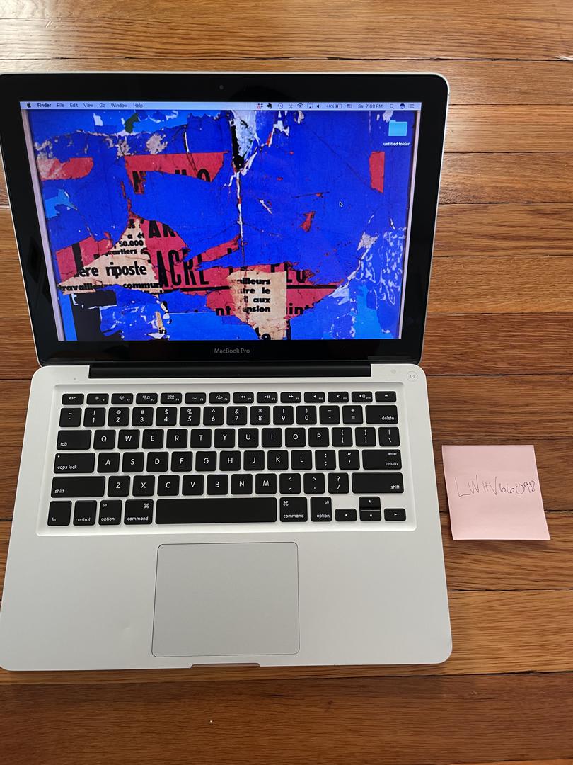 MacBook Pro 2012 (Retina) - 13", color Silver