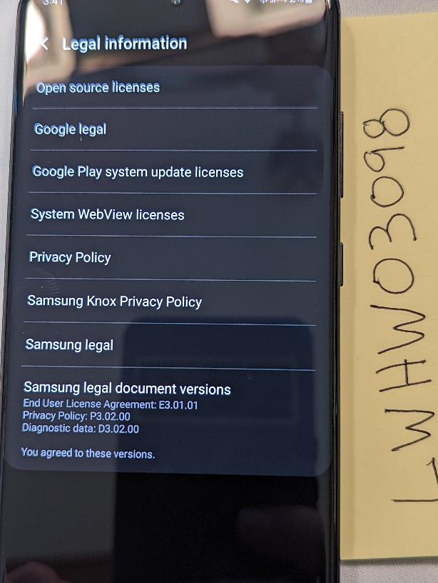 Samsung Galaxy S20 Ultra 5G, color Black