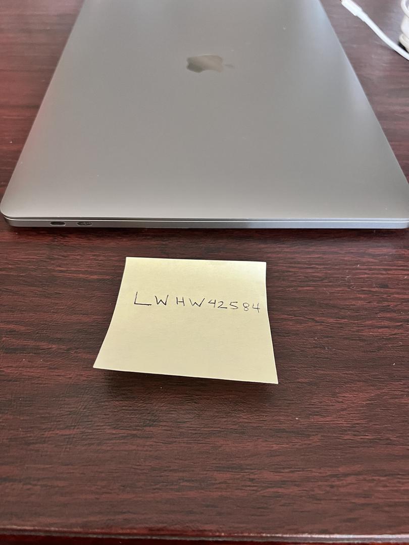 MacBook Pro 2017 (With Touch Bar) - 15", color Gray