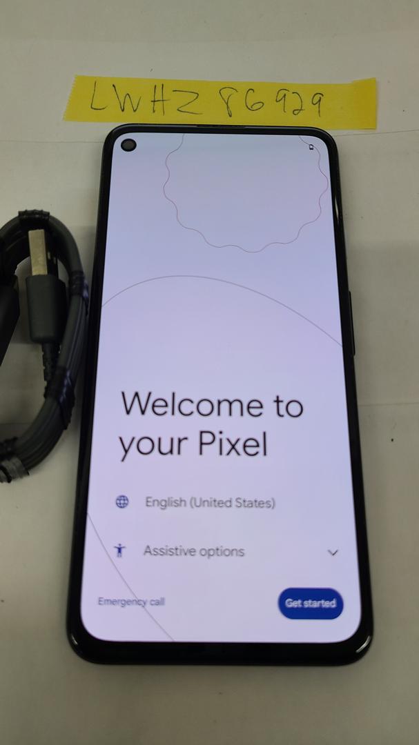 Google Pixel 4a 5G, color Black