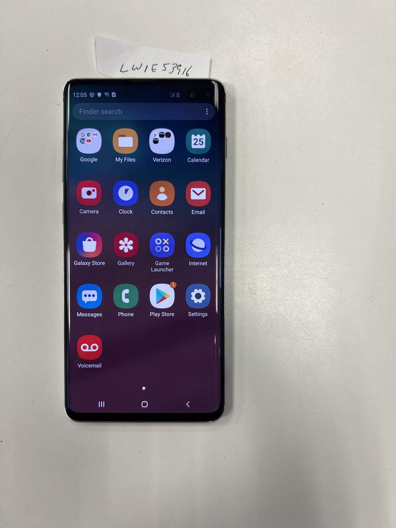 Samsung Galaxy S10 Plus, color White