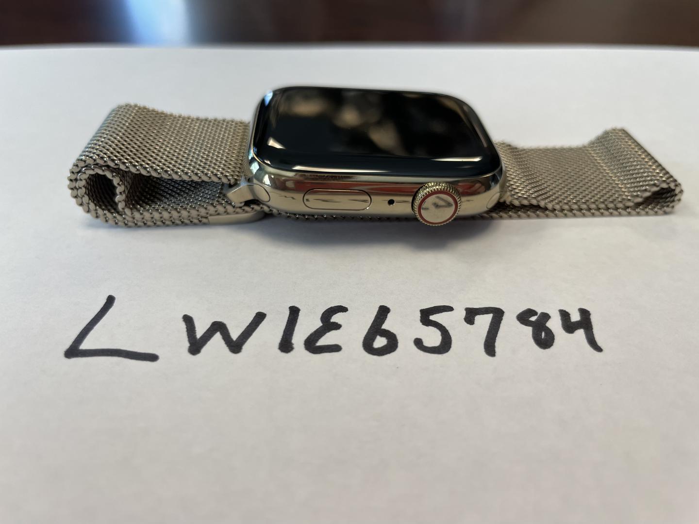 Apple Watch Series 7 45mm AT&T, Gold, A2477 Cellular, Stainless