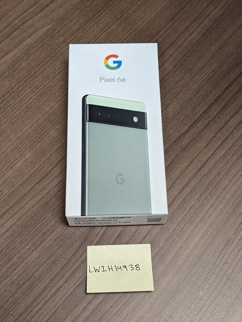 Google Pixel 6a Unlocked, Sage, 128GB, 6GB, GX7AS LWIH14938 Swappa