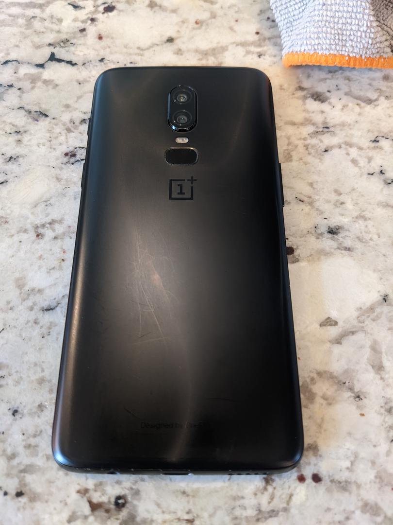 OnePlus 6, color Black