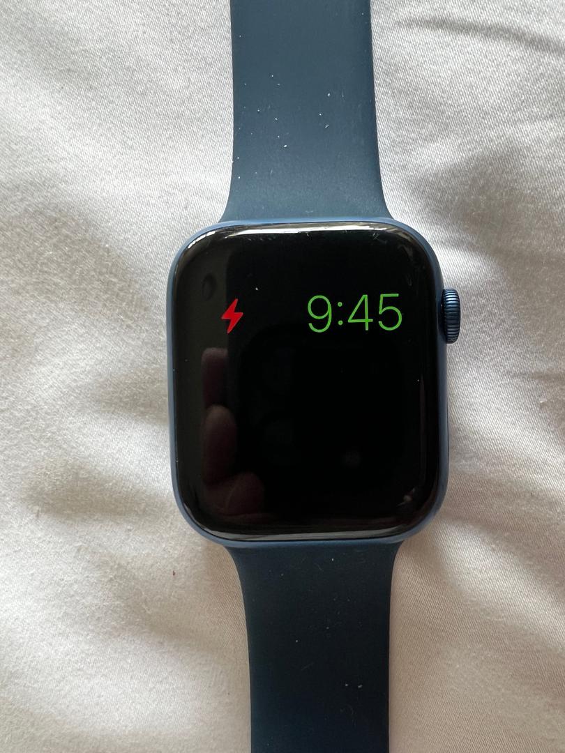 Apple Watch Series 7 45mm - Blue, A2474 - GPS, Aluminum - LWIM42763 ...