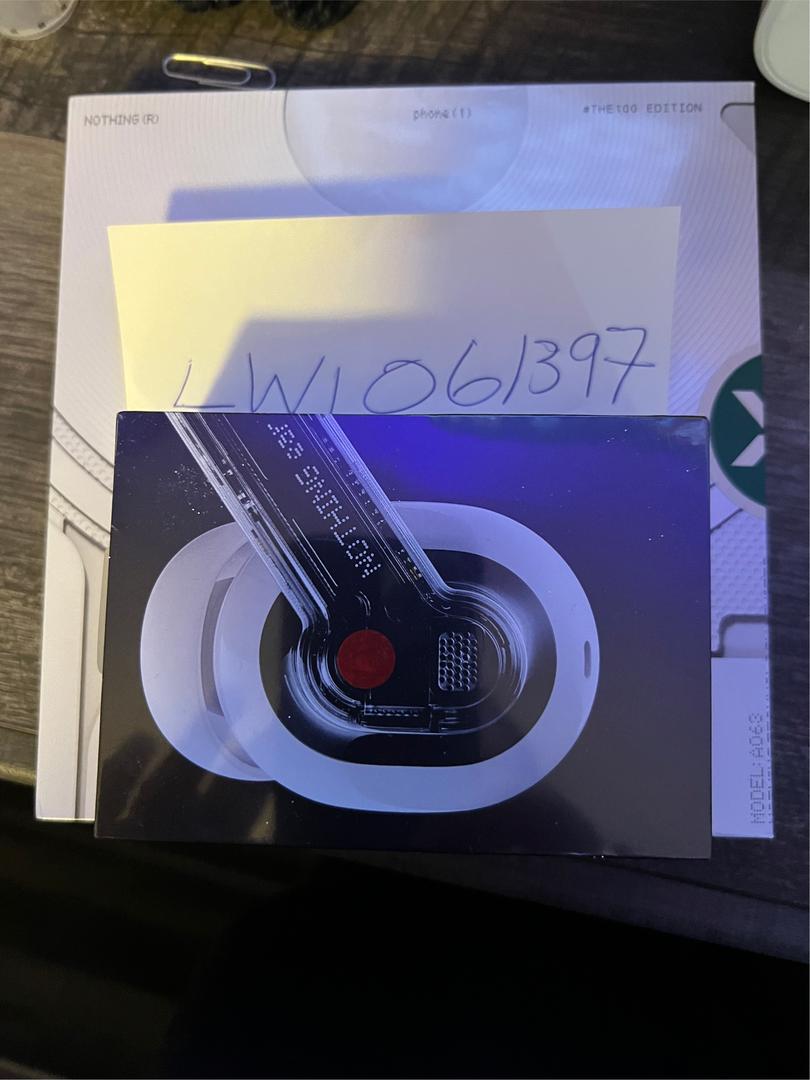 Nothing Phone (1), color White