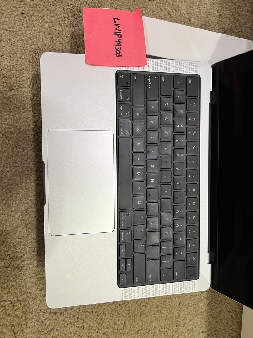 MacBook Pro 2021 - 14", color Silver