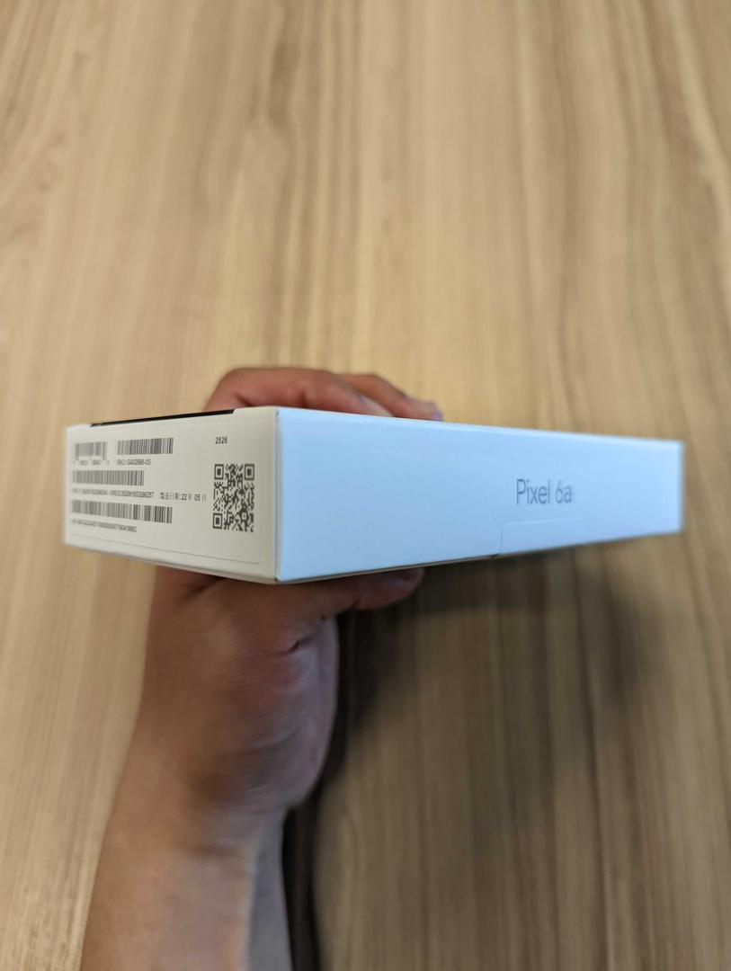 Google Pixel 6a, color Charcoal