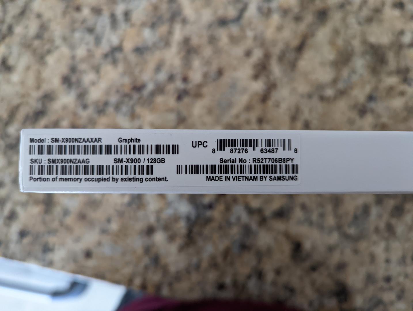 Samsung Galaxy Tab S8 Ultra, color Graphite