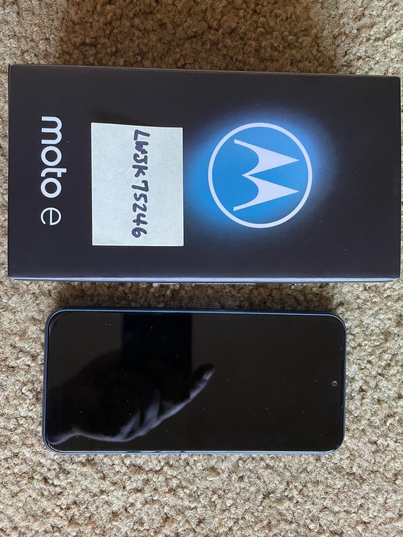 Moto E (2020), color Navy Blue