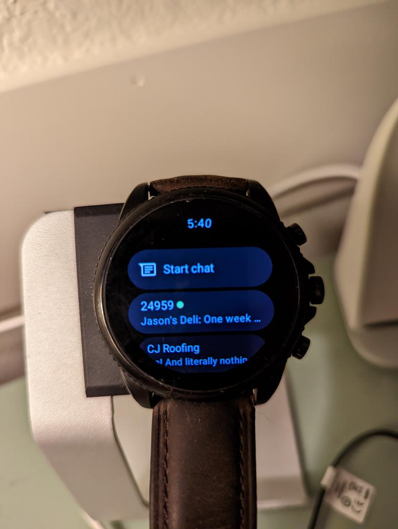 Fossil Gen 6, color Black