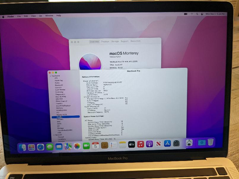 MacBook Pro 2020 - 13", color Silver
