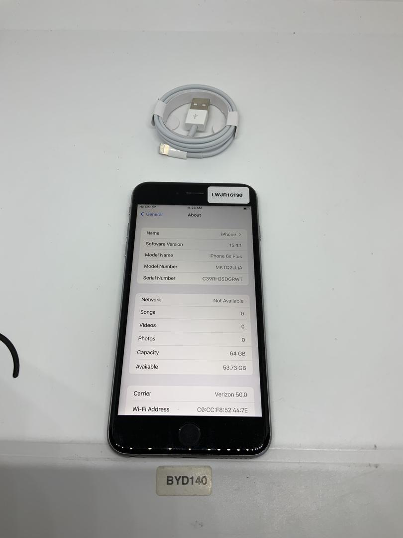 Apple iPhone 6S Plus, color Grey