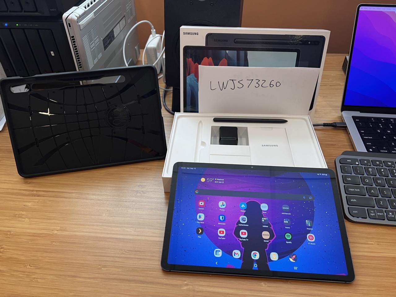 Samsung Galaxy Tab S7, color Mystic Black