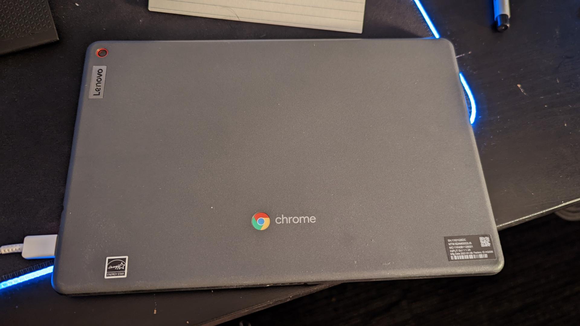 Lenovo 10e Chromebook Tablet, color Gray