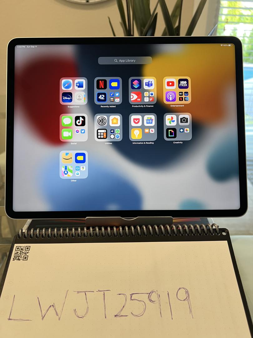 Apple iPad Pro 12.9" 5th Gen 2021, color Silver