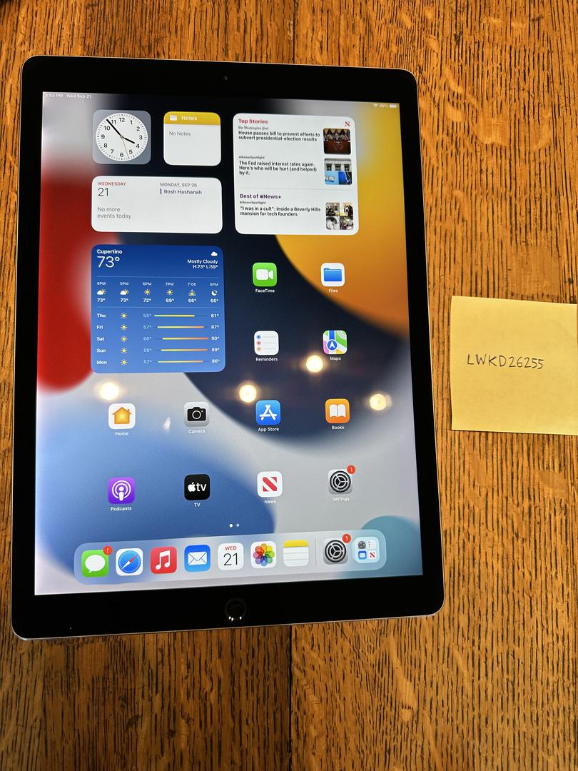 Apple iPad Pro 12.9" 2nd Gen 2017, color Gray