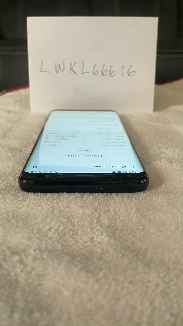 Samsung Galaxy S9 Plus, color Black