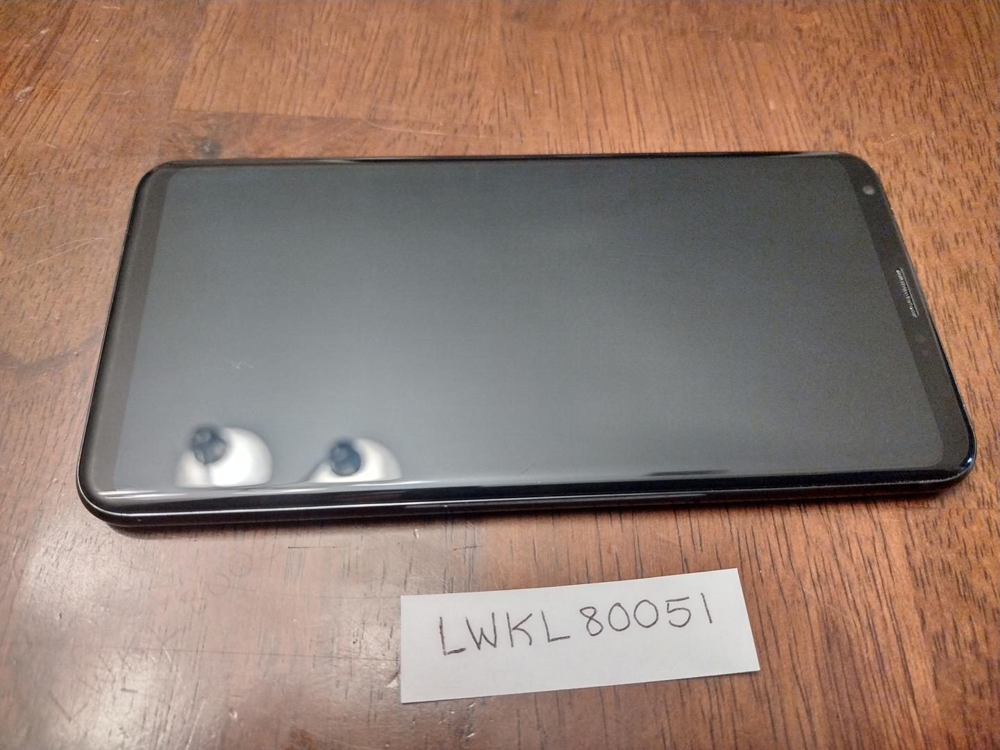 LG V35 ThinQ, color Black