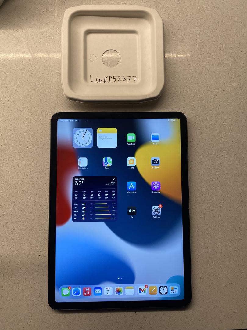 Apple iPad Pro 11" 2018, color Silver