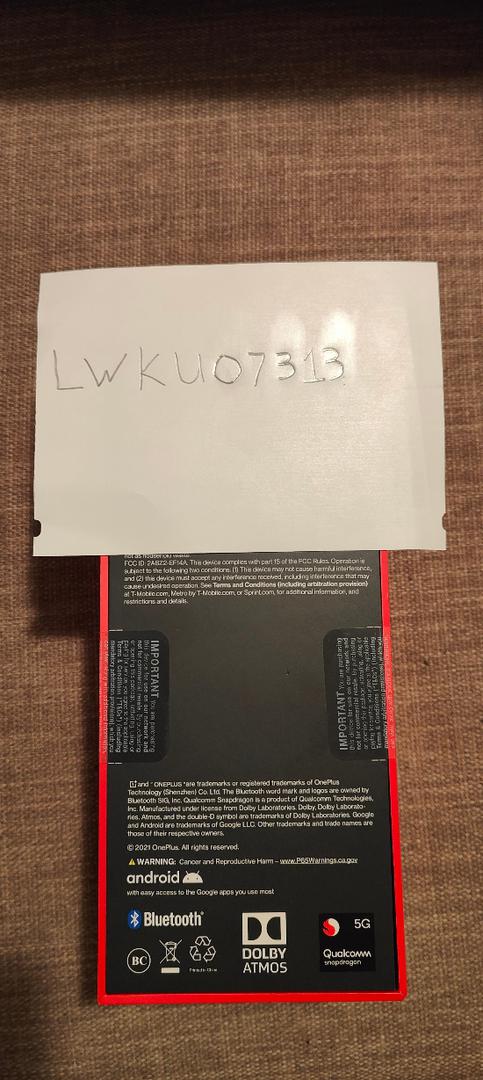 OnePlus 9 Pro, color Silver