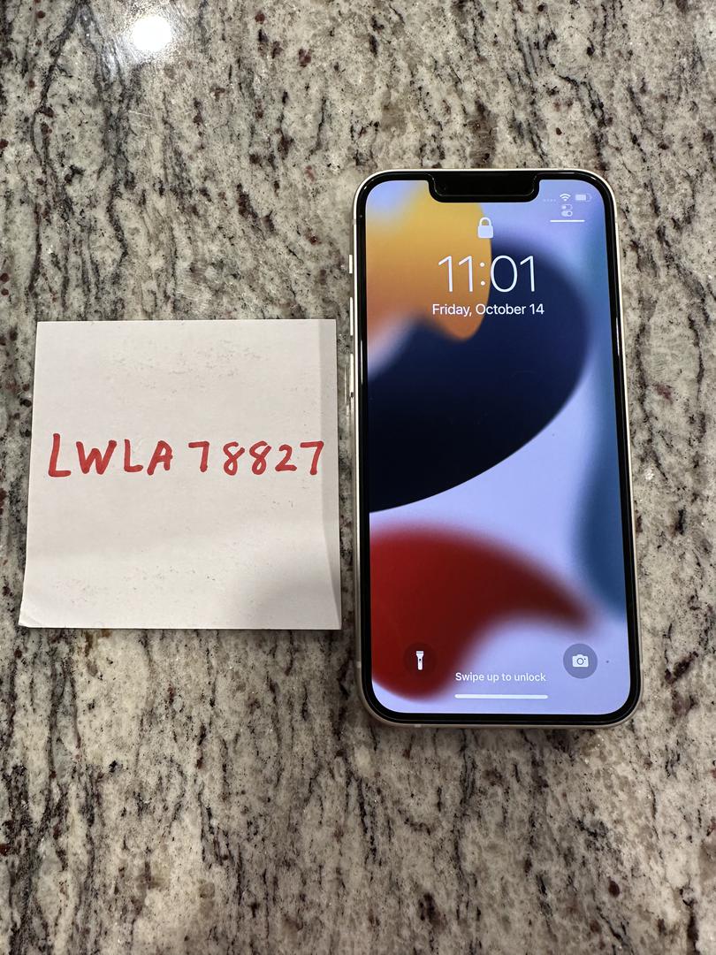 Apple iPhone 13 Mini Unlocked, Starlight, 128GB, A2481 LWLA78827