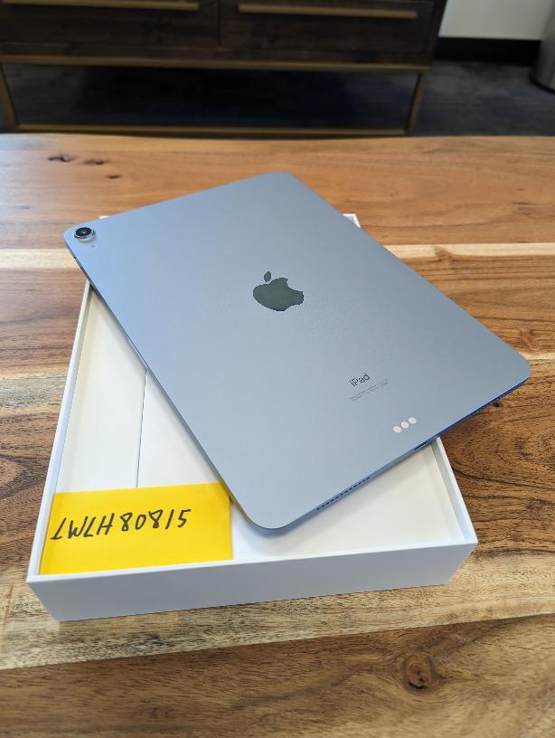 Apple IPad Air 4th Gen Wi Fi Sky Blue 256GB A2316 LWLH80815 Swappa Apple IPad Air 4th Gen Wi Fi Sky Blue 256GB A2316 LWLH80815 Swappa