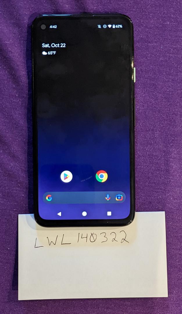 Google Pixel 4a, color Black